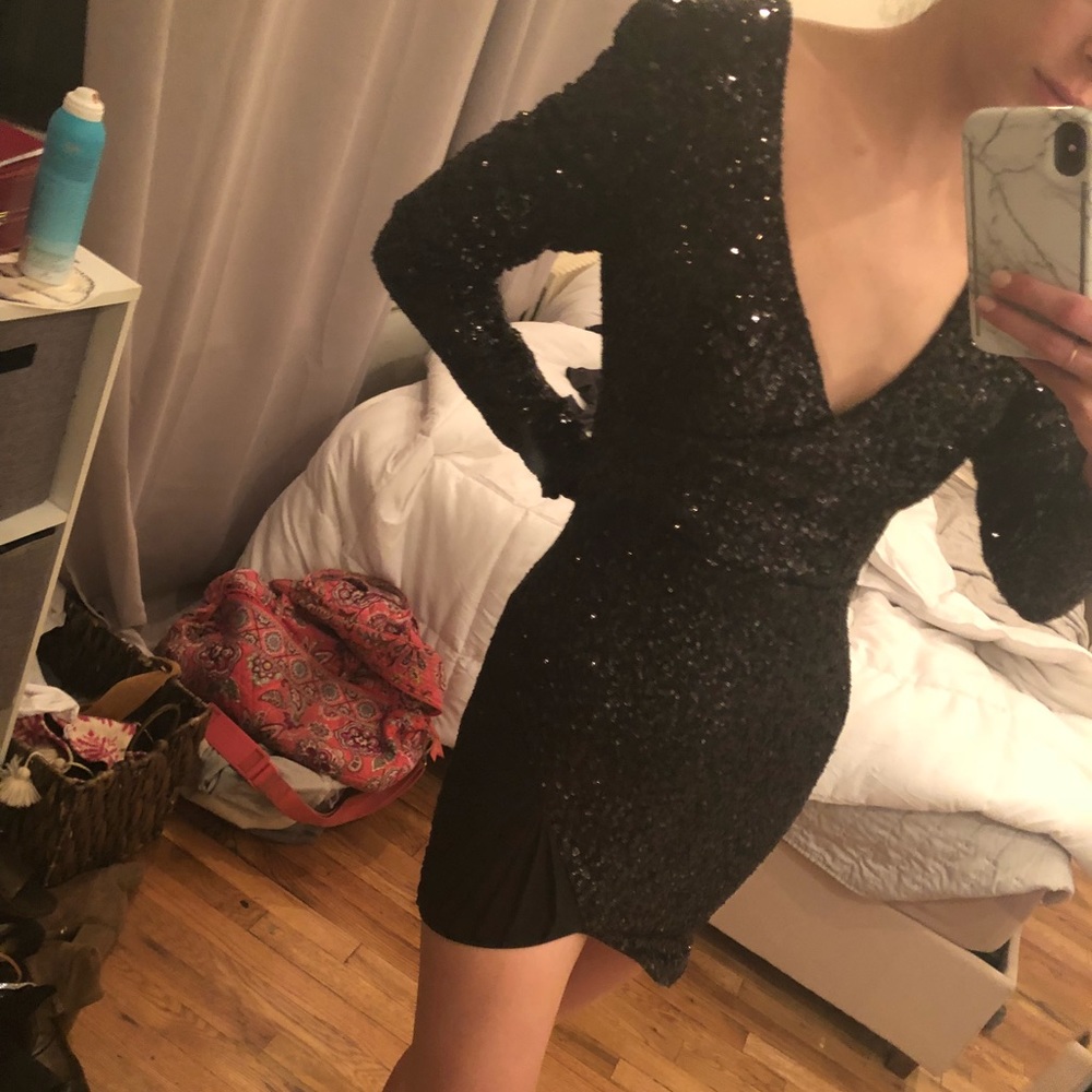 House of CB sparkly dress